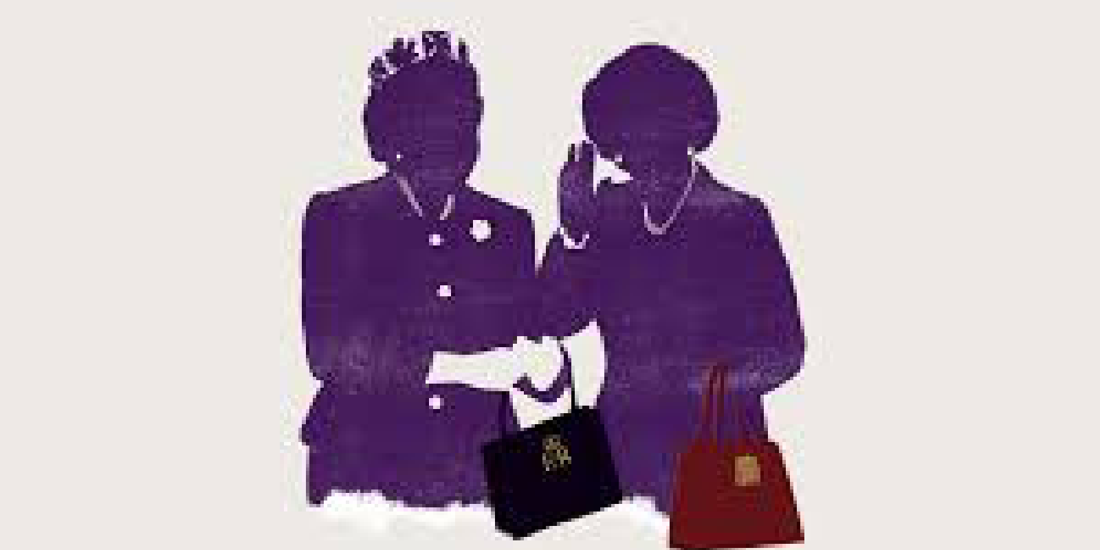 handbagged, yvonne arnaud theatre, theatre, stage, production, whats on, guide to going out, guildford, surrey, whats on, entertainment, comedy, drama, whats on, 