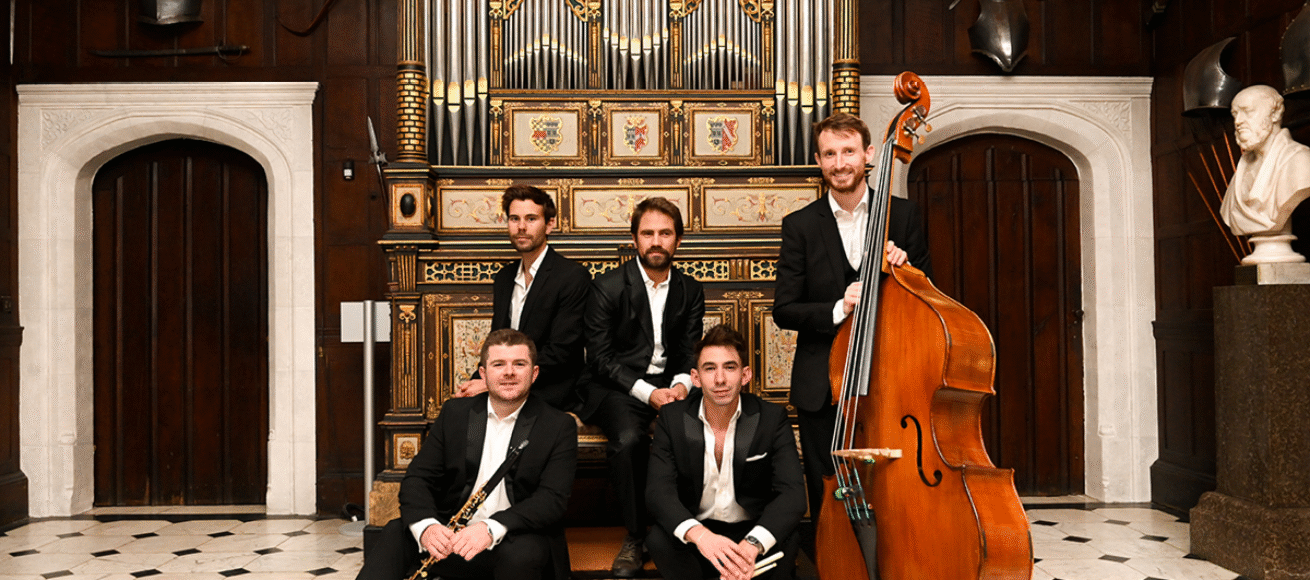 Julian Bliss Quintet, Surrey Hills International Music Festival 2026, whats on, guide to whats on, spring 2026, May 2026, events, visit surrey, guide to Surrey Hills, things to do in surrey, classical music, live music,
