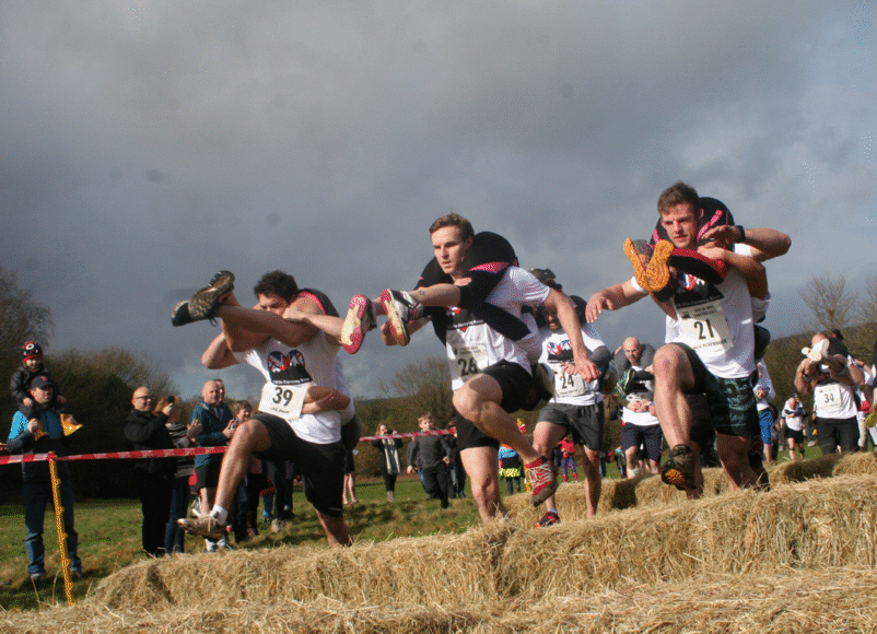 uk wife carrying race, dorkiung surrey, march 2026, spectators, whats on in surrey this march, sports events, sports fixtures in surrey,
