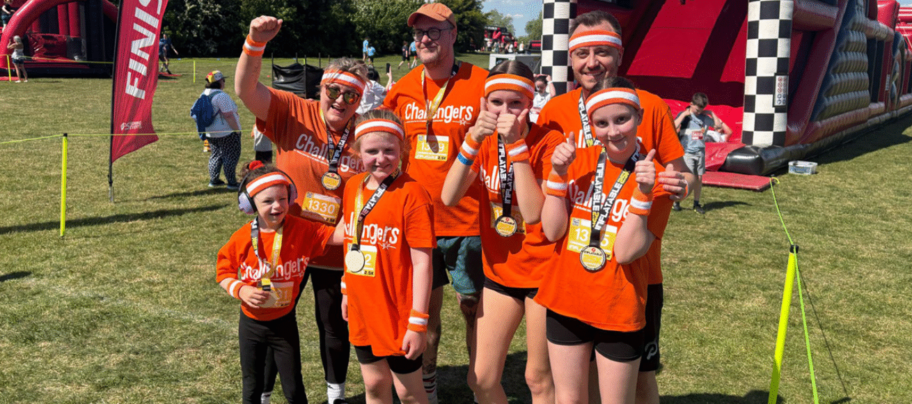 Inflatable 5K, Stoke Park, Guildford, Surrey, May 2026, Challengers Charity, fundraising, sports, exercise, family fun, inflatrable fun. visit surrey, guide to surrey, guide to whats on, whats on in surrey,