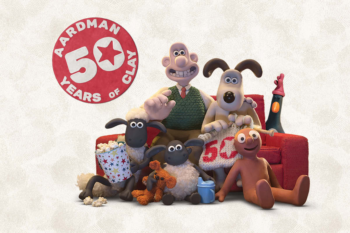50 YEARS OF Aardman, Wallace and Grommit, G Live, Guildford, Surrey, May bank holiday, family events, things to do with the family, best days out with the family this may,