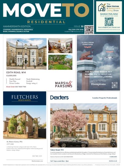 Move To Residential, newspaper, property for sale, property newspaper, Move to Chiswick, Move to Hammersmith, Move to Acton,