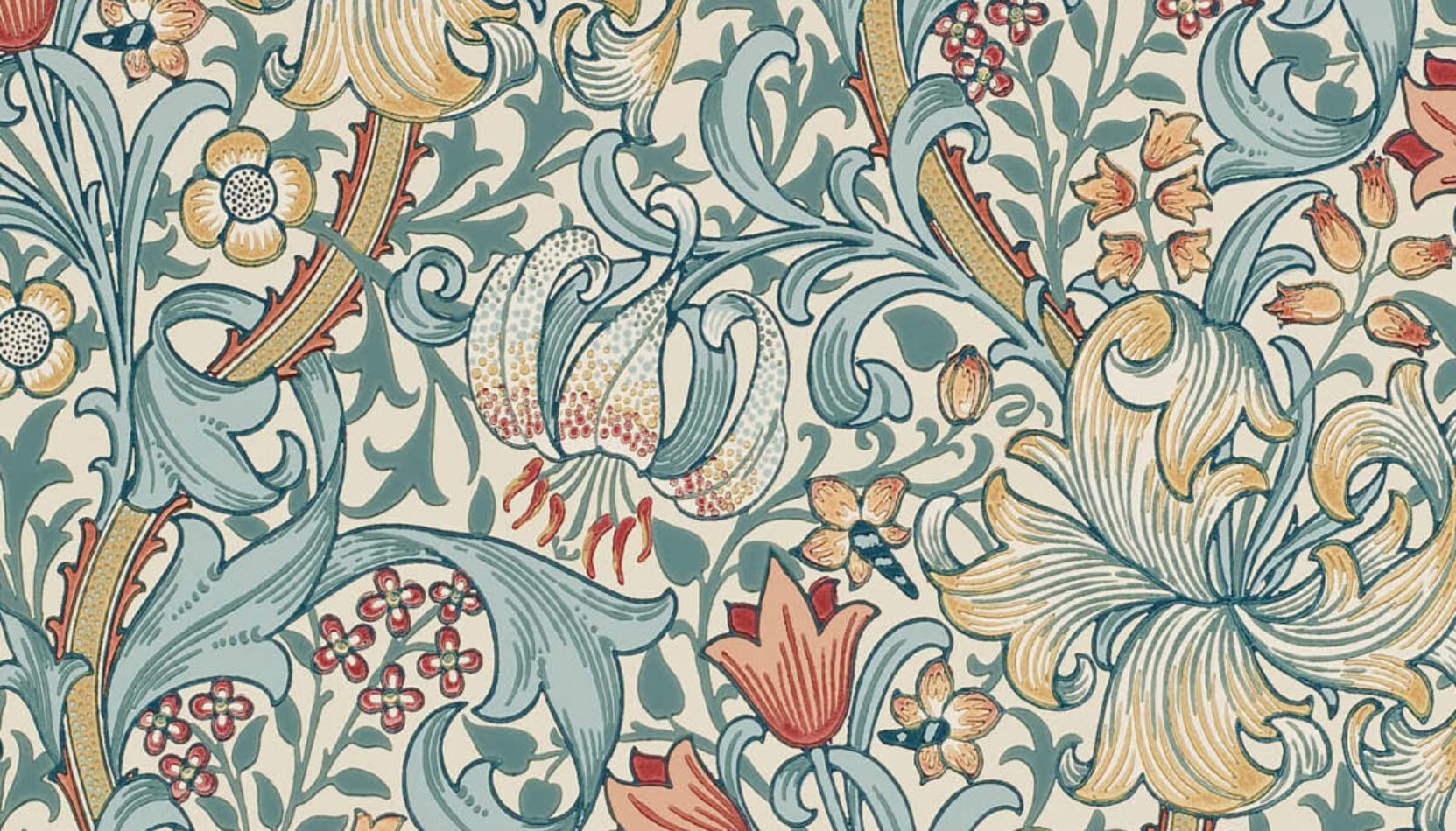 the art of wallpaper Morris and Co. William Morris, Art and design, interiros, house and garden, home furnishinhgs, wahst on, guide to surrey, guide to whats on, events in Surrey, exhibitions in surrey, art exhibitions, move to surrey, visit surrey, guide to surrey,
