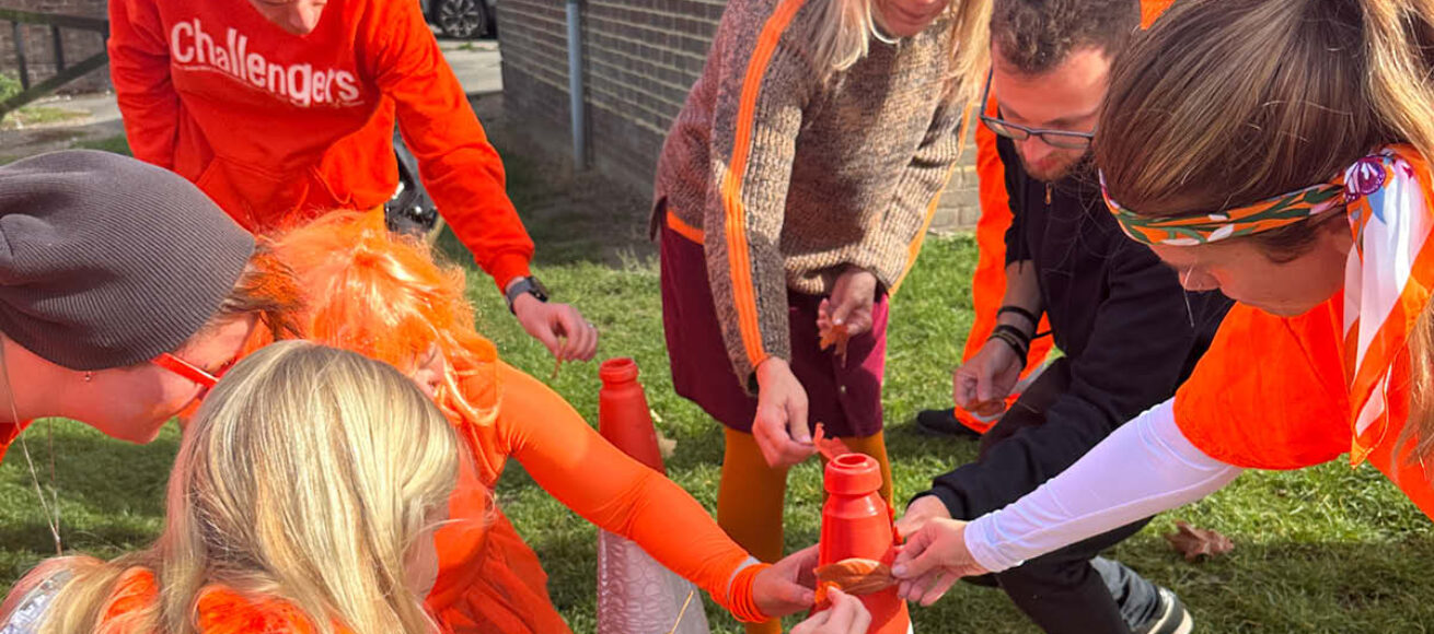 orange october, challengers charity, guildford, farnham, whats on, fundraising, children living with disabilty, schools, playcentres, guide to surrey, guide to october 2026,